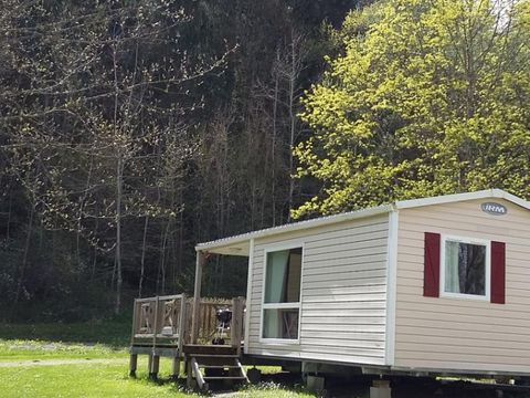MOBILHOME 5 personnes -  Mobilhome 2 chambres à la nuit - arrivée à partir de 16H 2/5 pers