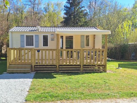 MOBILHOME 4 personnes - Mobil home Ibiza CONFORT 26m² (2 chambres) + Terrasse semi couverte de 18 m² (new!) 4 pers