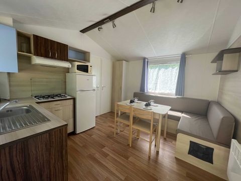 MOBILHOME 4 personnes - Mobil home Ibiza CONFORT 26m² (2 chambres) + Terrasse semi couverte de 18 m² (new!) 4 pers