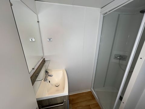 MOBILHOME 4 personnes - SOLÉO CONFORT 26M² (2 CHAMBRES) + Terrasse couverte 9m²