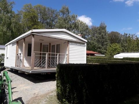 MOBILHOME 4 personnes - SOLÉO CONFORT 26M² (2 CHAMBRES) + Terrasse couverte 9m²