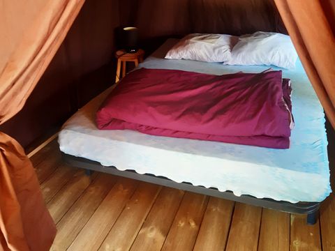 Tente en toile et en bois 4 personnes - Lodge