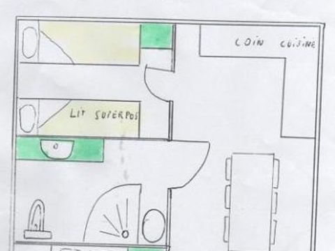 CHALET 5 personnes - Bois (n° 24)