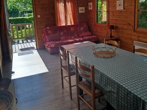 CHALET 5 personnes - Chalet en bois n°25