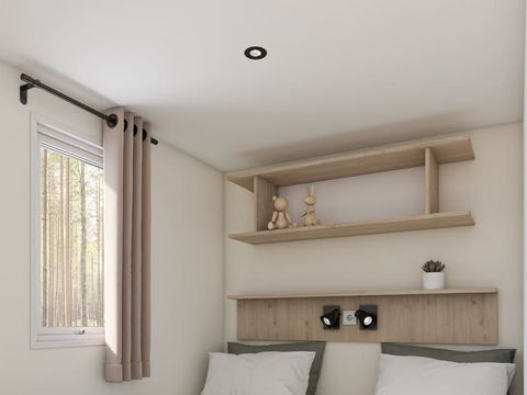 MOBILHOME 5 personnes - LODGE GRAND CONFORT, 2 chambres (dimanche/dimanche)