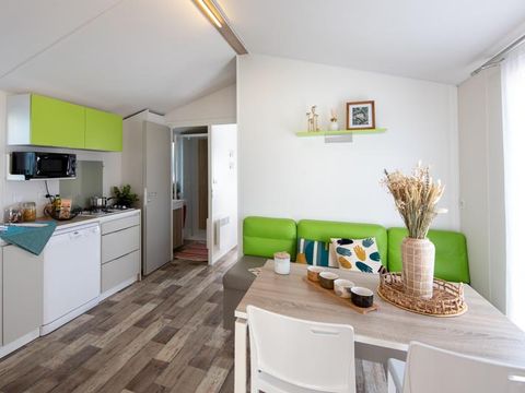 Mobilhome 6 personnes - Cottage 4/6 Places (Clim TV LV)