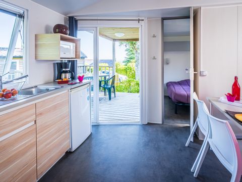 MOBILHOME 4 personnes - CONFORT 2 CHAMBRES