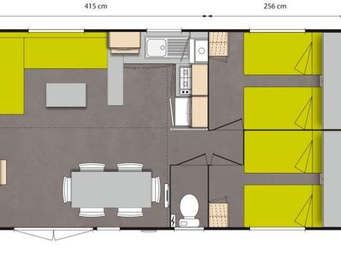 MOBILHOME 6 personnes - FAMILIAL CLASSIC