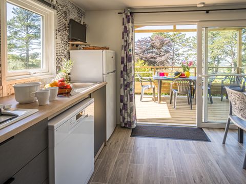 MOBILHOME 4 personnes - CONFORT + 2 CHAMBRES