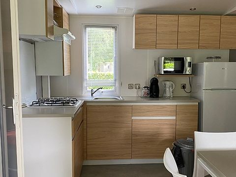 Mobilhome 6 personnes - Comfort XL | 3 Ch. | 6 Pers. | Terrasse surélevée | Clim.