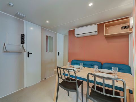 Mobilhome 6 personnes - Comfort XL | 2 Ch. | 4/6 Pers. | Terrasse surélevée | Clim.