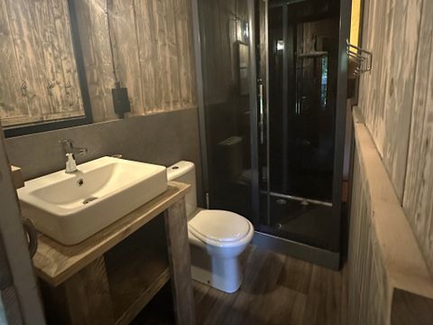 Tente 5 personnes - Tente Lodge | 2 Ch. | 5 Pers. | 1 SDB | Clim.