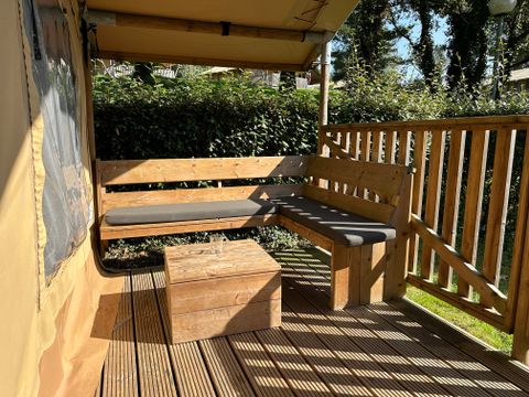 Tente 5 personnes - Tente Lodge | 2 Ch. | 5 Pers. | Sans SDB