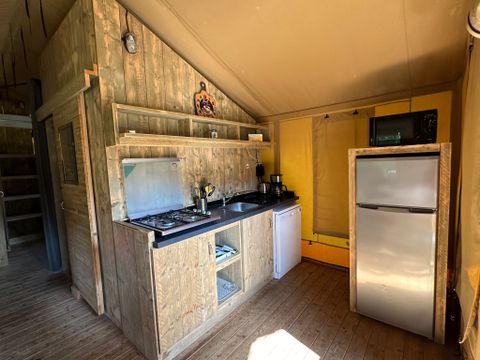 Tente 5 personnes - Tente Lodge | 2 Ch. | 5 Pers. | 1 SDB | Clim.