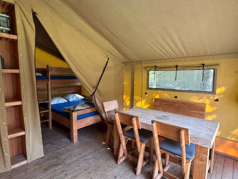 LODGE 5 personnes - Tente Lodge | 2 Ch. | 4/5 Pers. | Terrasse simple | Sans SDB