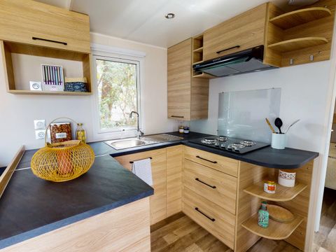 MOBILHOME 8 personnes - Sérénité 3ch 8p Signature sans clim MOBILHOME 8 personnes - Sérénité 3ch 8p Signature sans clim