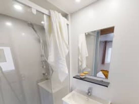 MOBILHOME 8 personnes - Sérénité 3ch 8p Signature sans clim MOBILHOME 8 personnes - Sérénité 3ch 8p Signature sans clim