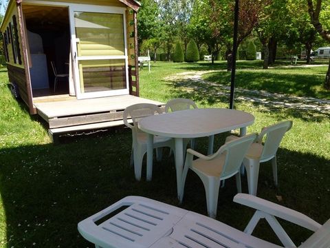 Hébergement 4 personnes - sans sanitaires 17 m²