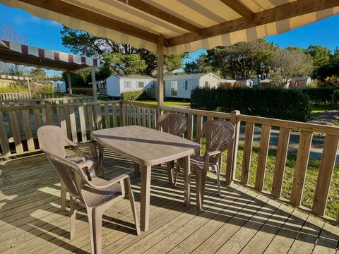 MOBILHOME 4 personnes - MODULO 1 chambre 2/4 pers. 