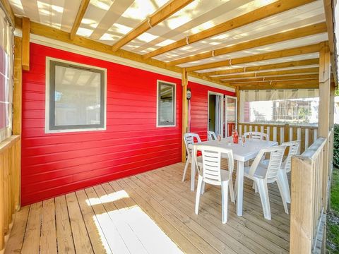 MOBILHOME 8 personnes - RESIDENTIEL 3 chambres 6/8 pers.