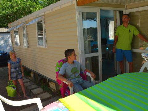 MOBILHOME 7 personnes - LE LODGE CLIMATISE 3 chambres