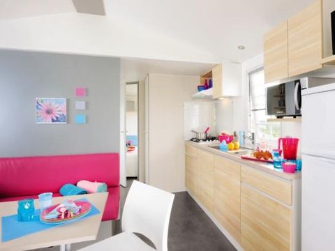 MOBILHOME 7 personnes - LE LODGE CLIMATISE 3 chambres