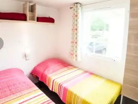 MOBILHOME 4 personnes - Mobil-Home Cosy 3 Pièces 4 Personnes Climatisé + TV