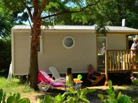 MOBILHOME 4 personnes - Mobil-Home Cosy 3 Pièces 4 Personnes Climatisé + TV
