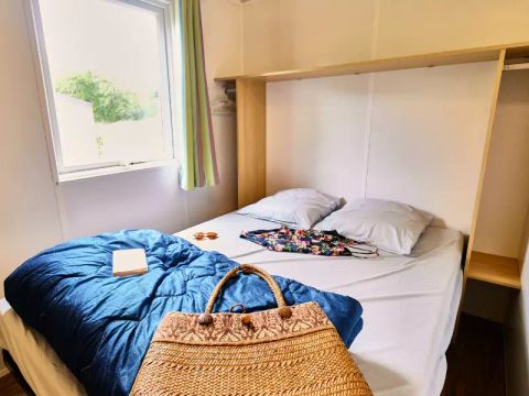 Tente en toile et en bois 4 personnes - Bungalow Toilé 3 Pièces 4 adultes (+ 1 enfant -9 ans) Sans Sanitaire