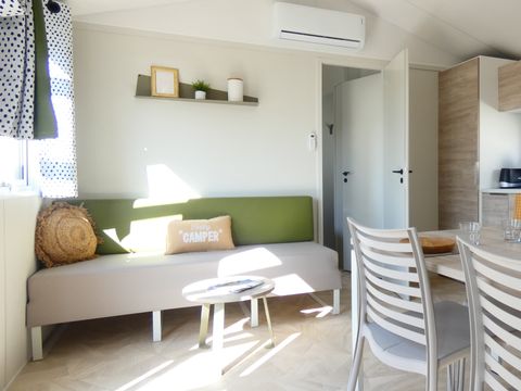 MOBILHOME 4 personnes - Gamme Duo Premium avec Jacuzzi