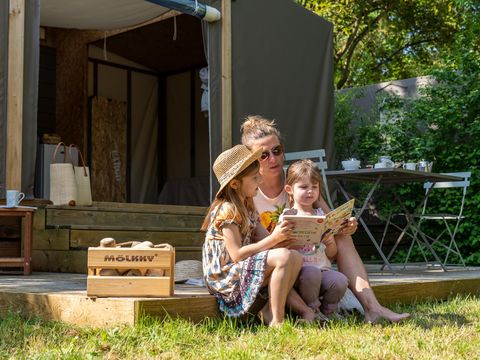 BUNGALOW 4 personnes - LODGE Maori sans sanitaire