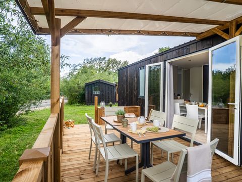 MOBILHOME 6 personnes - Cabane Premium 3 chambres