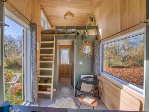 BUNGALOW 2 personnes - Tiny House 1 chambre