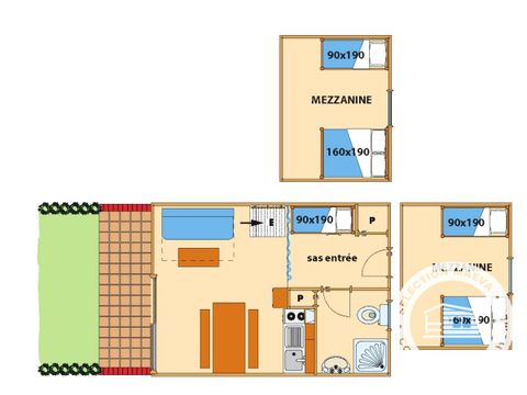 APPARTEMENT 7 personnes - Résidence Duplex 3 Pièces 6/7 Personnes + TV