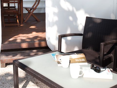 MOBILHOME 4 personnes - SENZA VISTA LAGO 24mq terrazzo/veranda chiuso