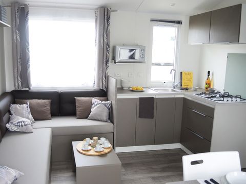 Mobilhome 6 personnes - COTTAGE - 3 chambres - TV