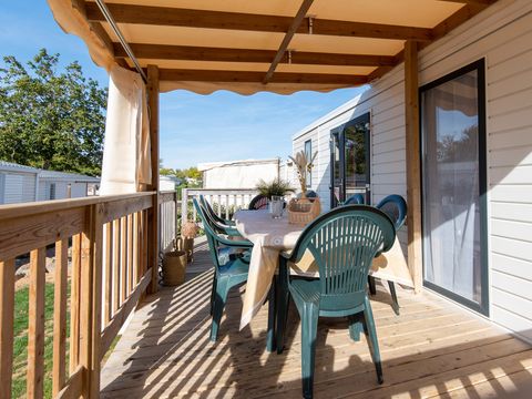 Mobilhome 6 personnes - COTTAGE - 3 Chambres - TV