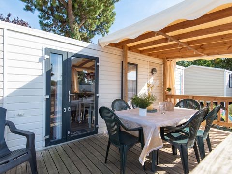 Mobilhome 6 personnes - COTTAGE - 3 chambres - TV