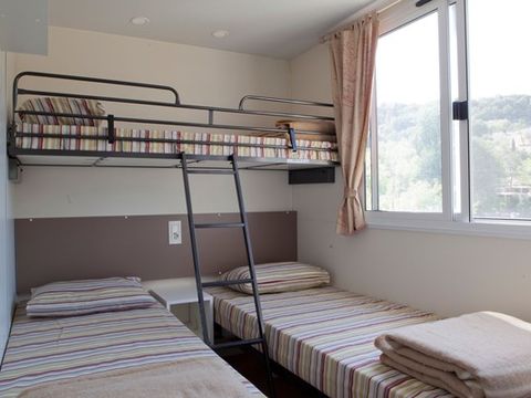 MOBILHOME 6 personnes - Classic | 2 Ch. | 4/6 Pers. | Terrasse surélevée | Clim.