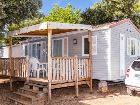 MOBILHOME 6 personnes - Comfort | 2 Ch. | 4/6 Pers. | Terrasse surélevée | Clim