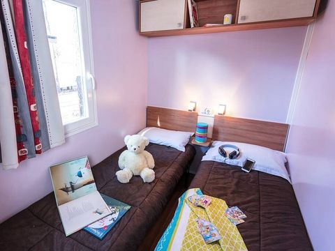 MOBILHOME 4 personnes - Comfort | 2 Ch. | 4 Pers. | Terrasse surélévée non couverte | Clim.