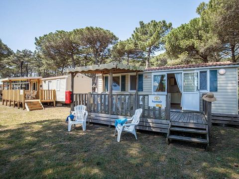 MOBILHOME 6 personnes - Classic | 3 Ch. | 6 Pers. | Terrasse surélevée | Clim.