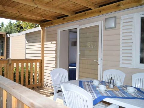 MOBILHOME 5 personnes - Mobil Home Confort 3 Pièces 5 Personnes (4 adultes + 1 enfant - 10 ans) Climatisé