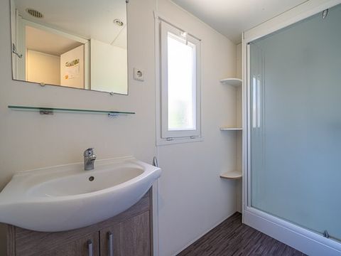 MOBILHOME 6 personnes - Classic | 2 Ch. | 4/6 Pers. | Terrasse surélevée | Clim.