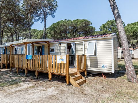 MOBILHOME 6 personnes - Comfort | 2 Ch. | 4/6 Pers. | Terrasse surélevée | Clim.