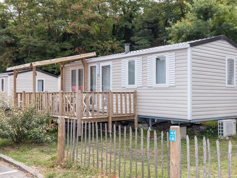 MOBILHOME 6 personnes - Mobil-home | Comfort XL | 2 Ch. | 4/6 Pers. | Terrasse surélevée | Clim.