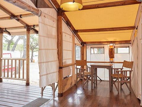 TENTE 5 personnes - Tente Safari | 2 Ch. | 4/5 Pers. | Clim.