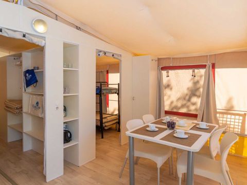 Tente en toile et en bois 5 personnes - Tente Lodge Dog