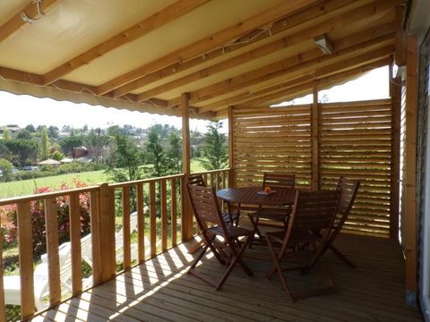 MOBILHOME 4 personnes - MH2 PRIVILEGE PREMIUM (TV + CLIM)