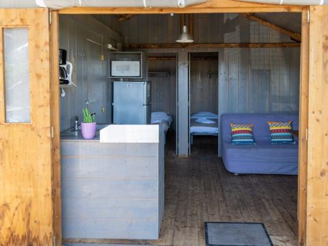 HÉBERGEMENT INSOLITE 5 personnes - FLOWER LODGE BOIS SUR PILOTIS